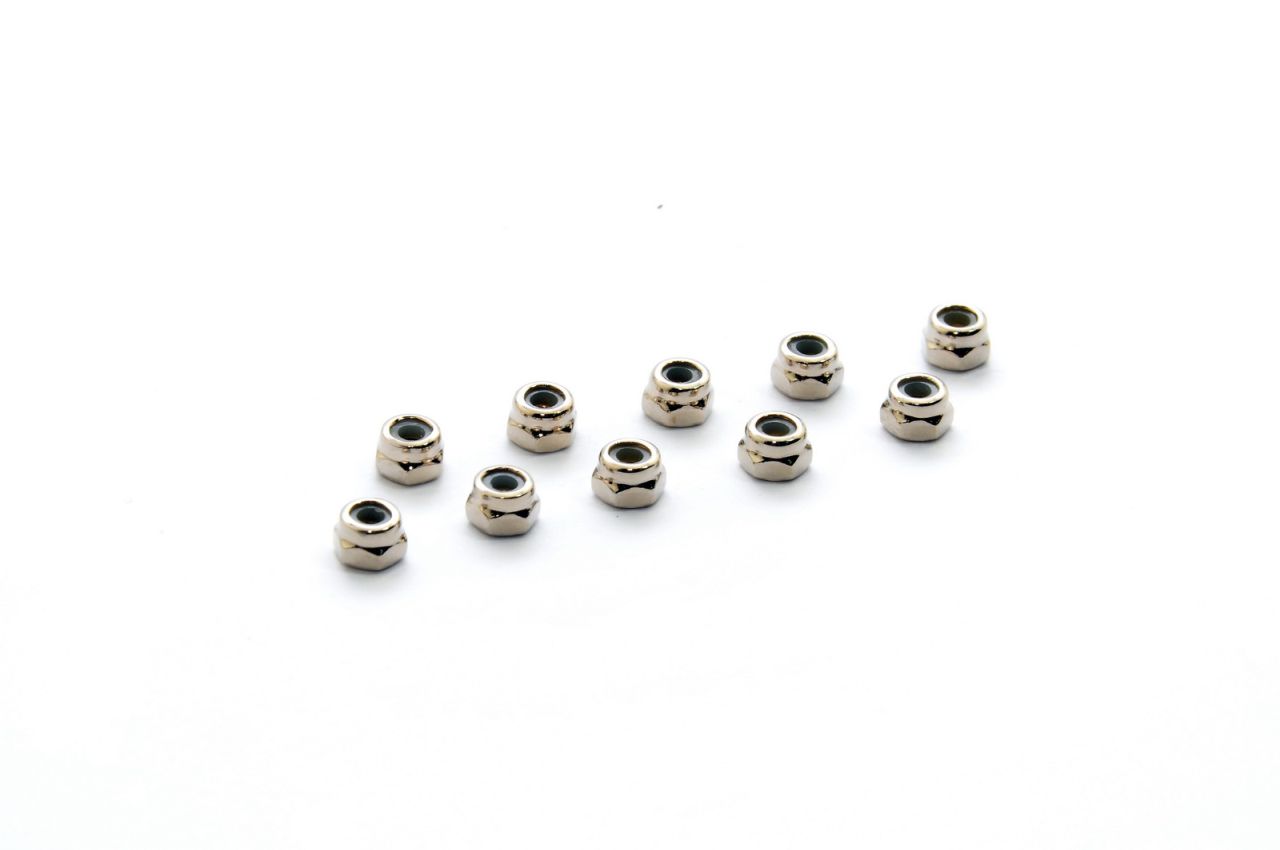 HoBao Stopp-Mutter Nylon M2,6 - (10 Stk.) 39007