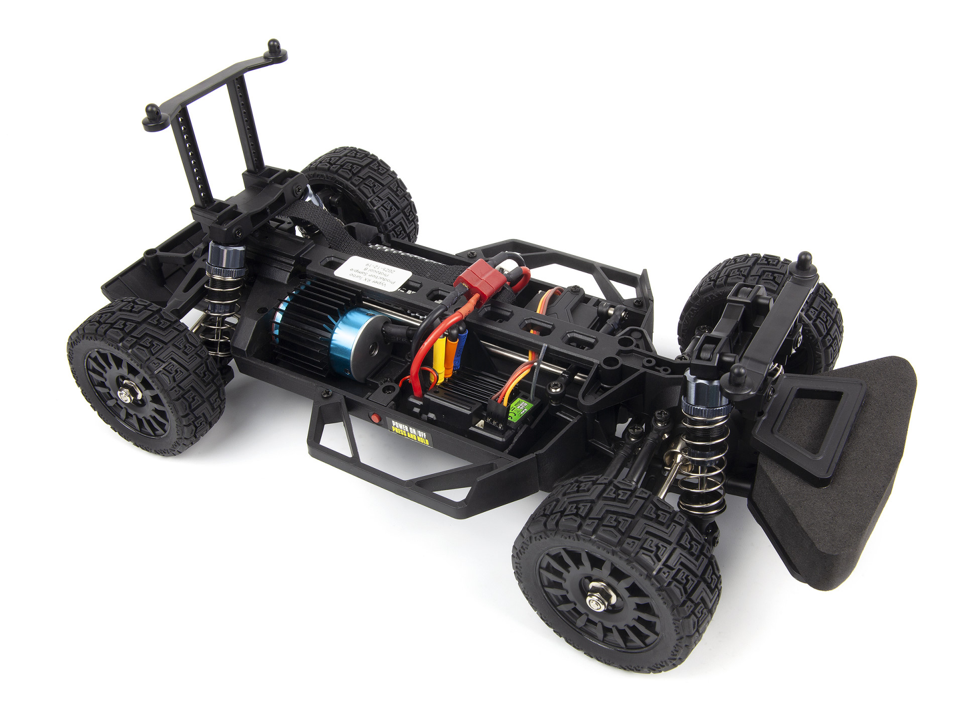 BLACKZON Vyper RX Turbo 1/16 4WD Brushless Rally Car Rot/Orange 540283 - Abbildung 6