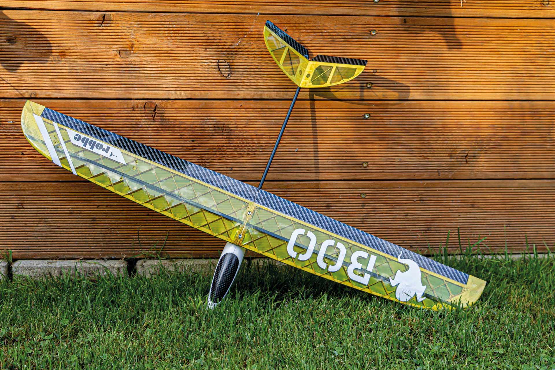 Robbe Boo Slope Glider Gelb ARF in innovativer Sperrholzbauweise 2700
