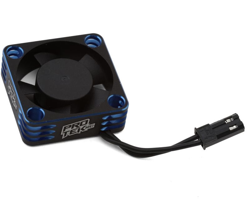 ProTek RC Aluminium High Speed HV Lüfter blau/schwarz (30x30x10mm)