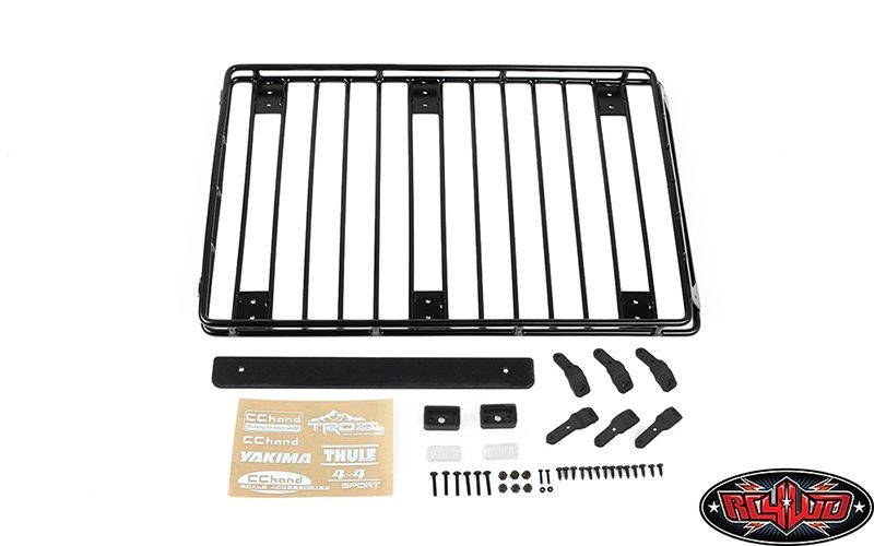 RC4WD Steel Tube Roof Rack W/ Rear Utility Lights for Axial 1/10 VVV-C1143