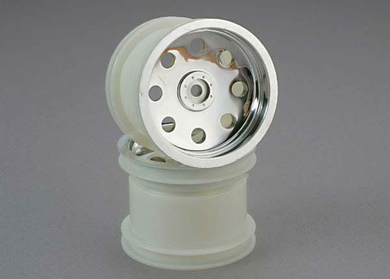 Traxxas Felgen, Chrom hinten 3672 - Abbildung 1