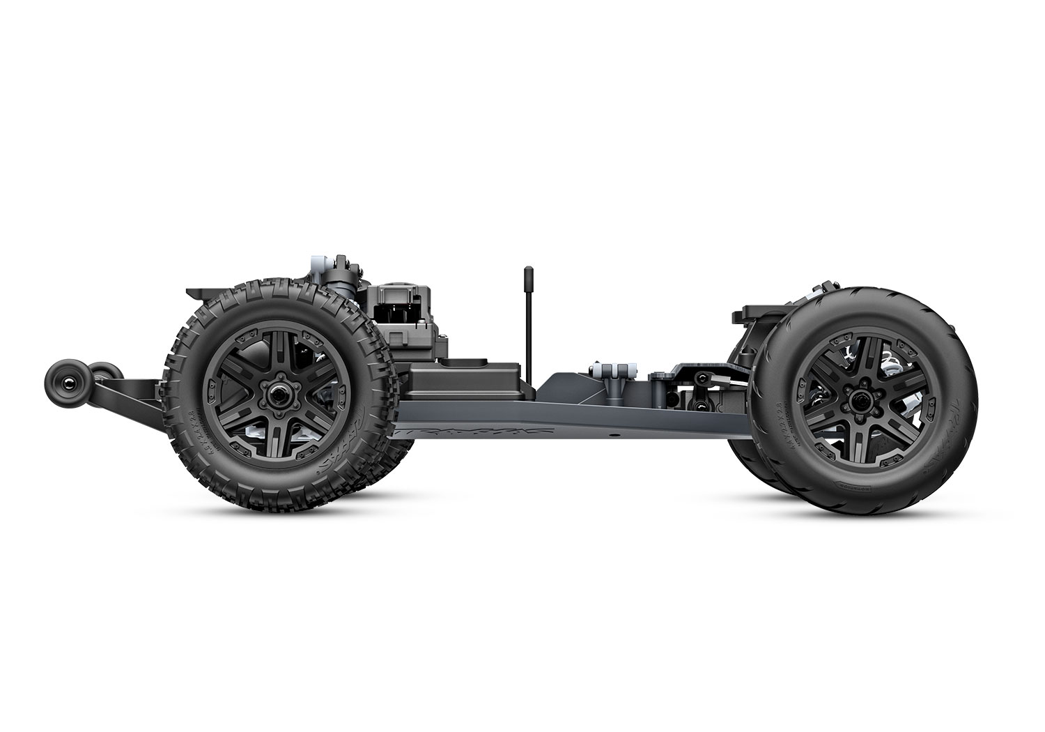 Traxxas Rustler 2WD VX3 Brushless Stadium Truck 1/10 Gelb 37454-4 - Abbildung 5