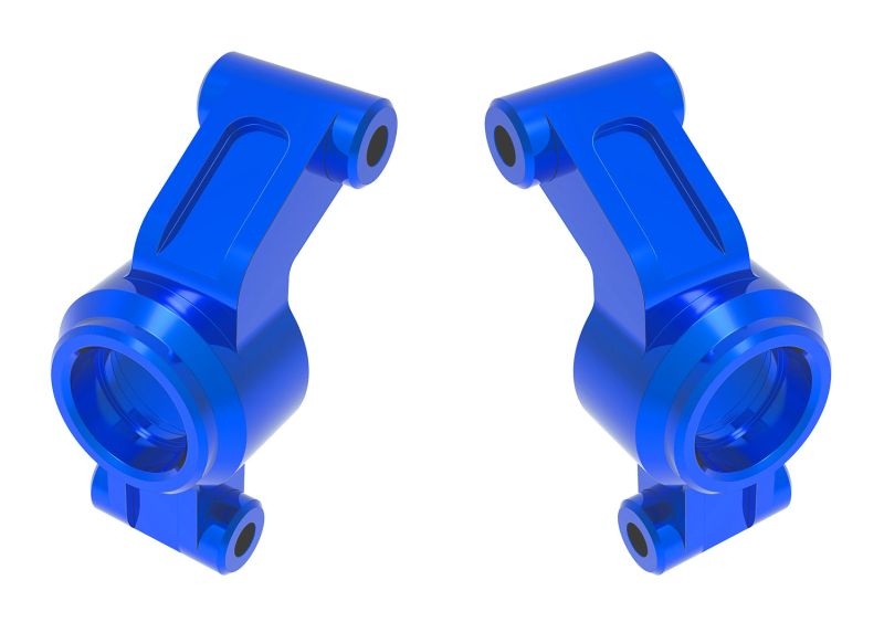 Traxxas Radträger hinten 6061-T6 Alu blau Mini-Maxx 10751-BLUE
