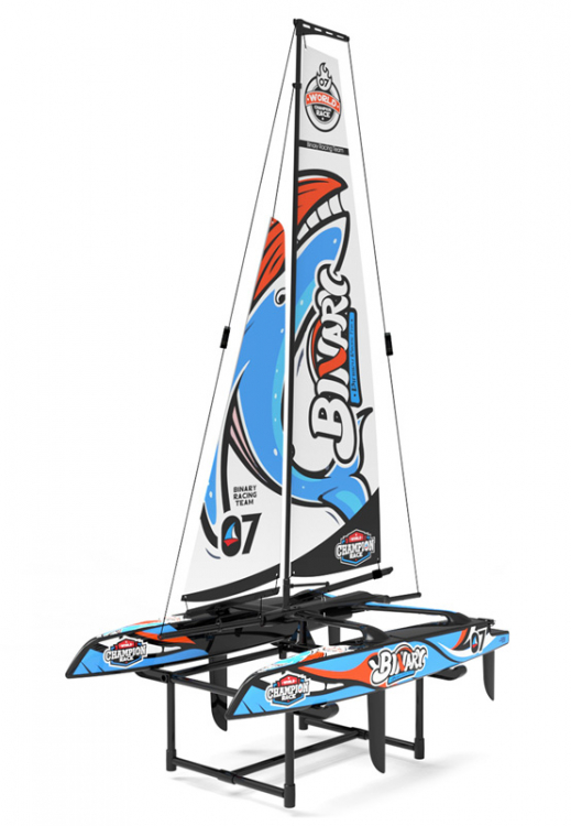 Joysway Binary V3 400mm RTR Catamaran Saiboat 8807V3 - Abbildung 1