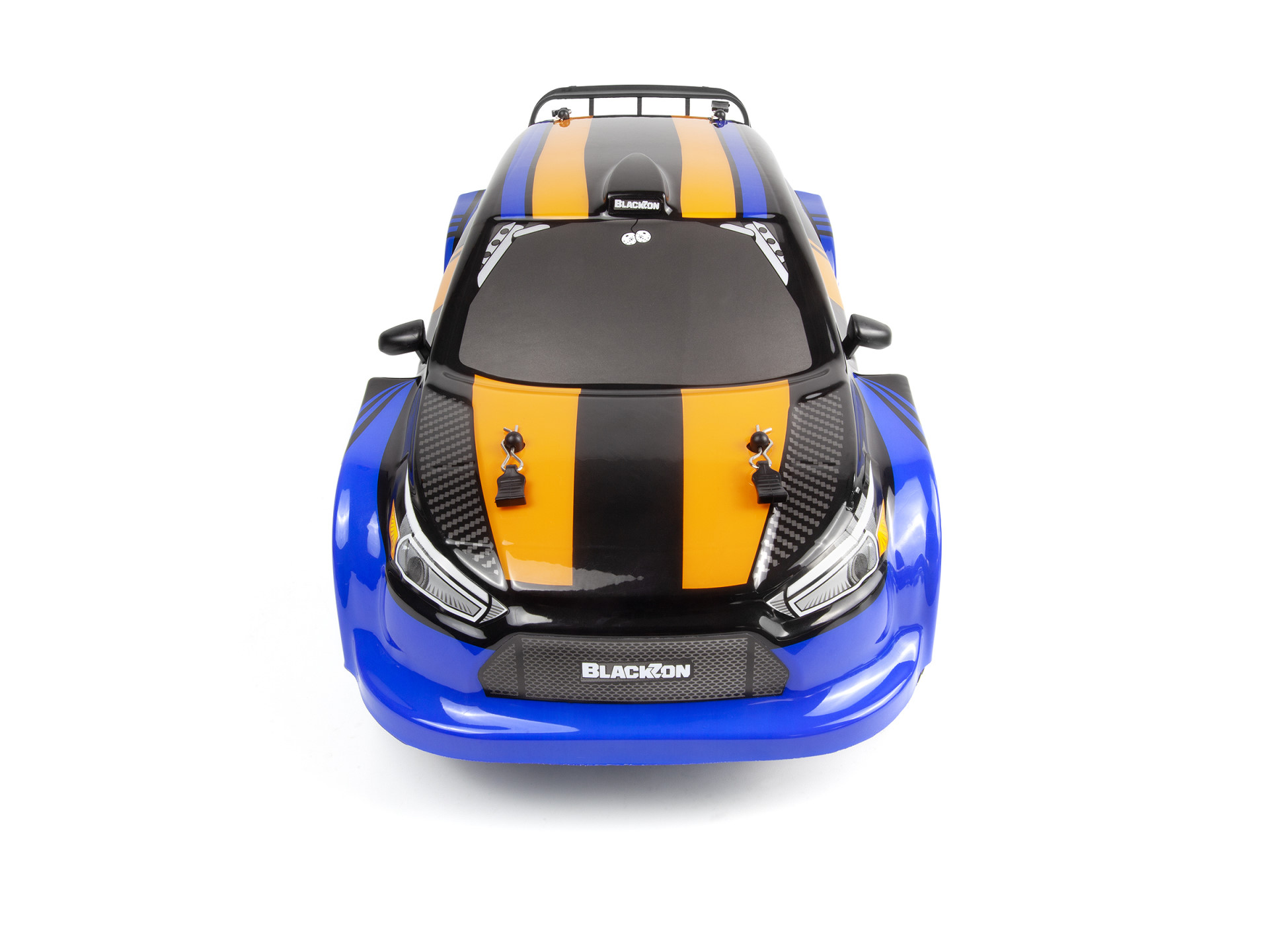 BLACKZON Vyper RX Turbo 1/16 4WD Brushless Rally Car Blau/Orange 540284 - Abbildung 3