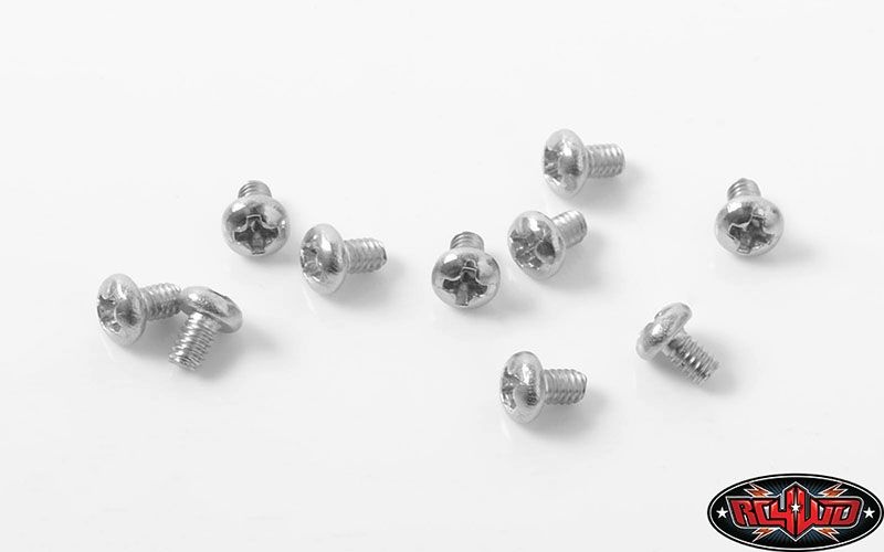 RC4WD Phillips Head Machine Screws M2 x 3mm (10) Z-S1790