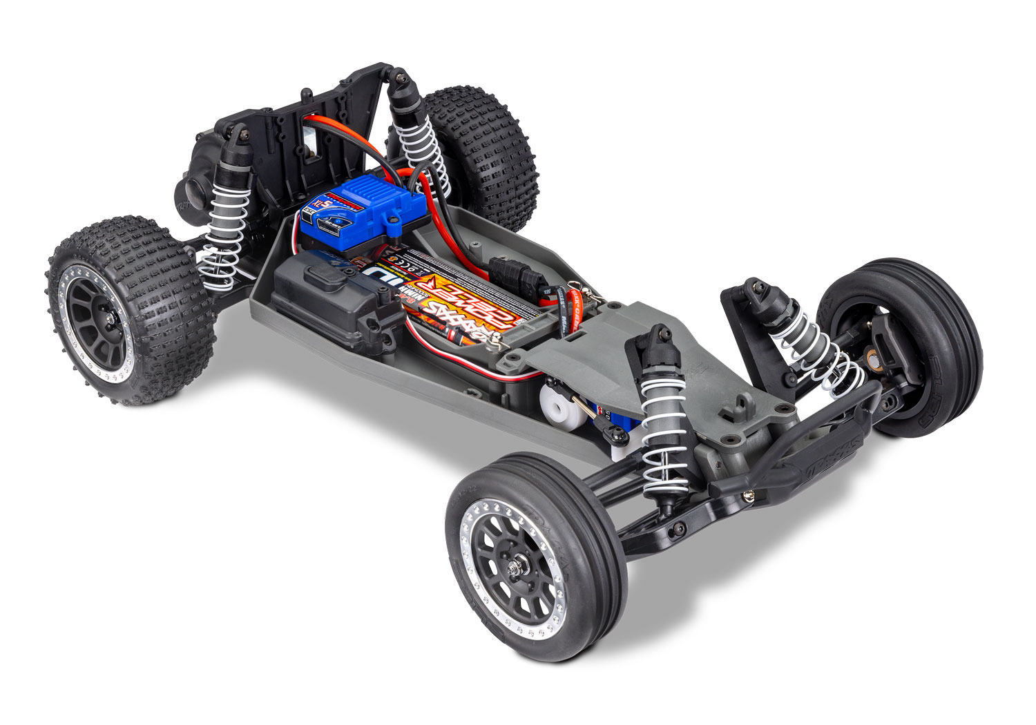 Traxxas Bandit Grün Buggy 2WD RTR mit Akku & USB-Lader 24254-8