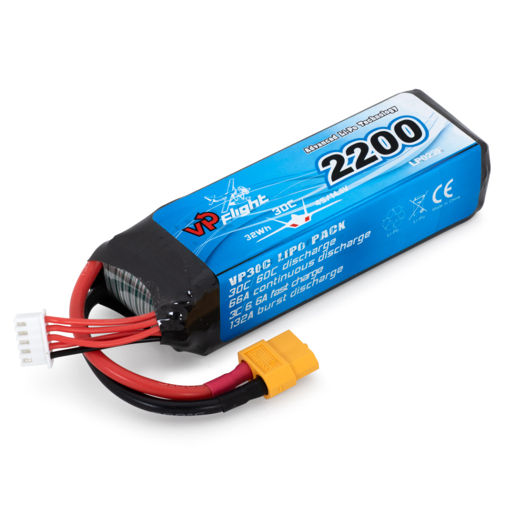 Vapex Li-Po Akku 4S 14,8V 2200mAh 30C XT60