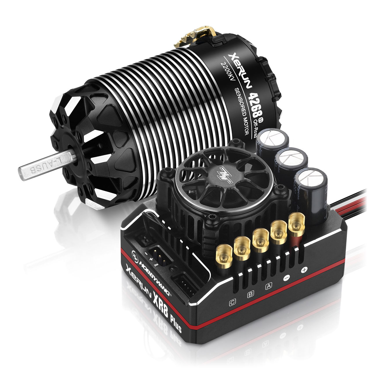 Hobbywing Xerun XR8 Plus G2S Combo mit 4268 2200kV Motor Off-Road 38020501
