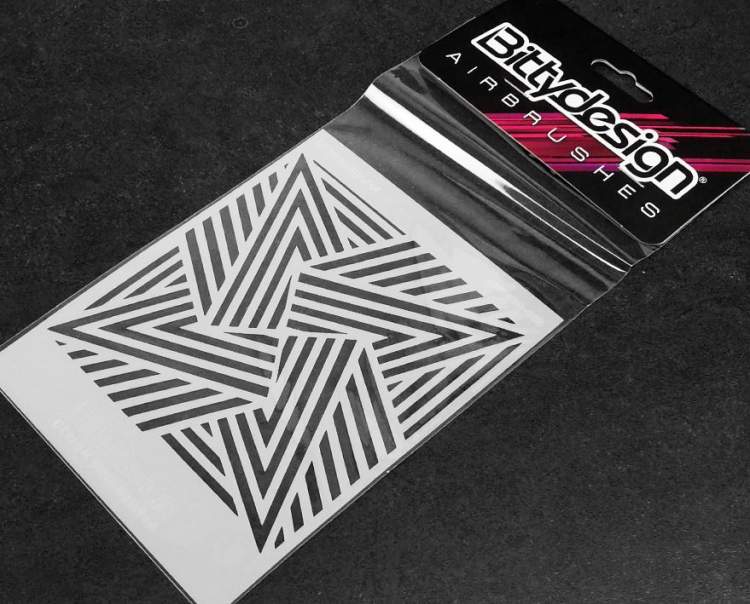 Bittydesign Vinyl stencil - Ipnotic V1 STC-005