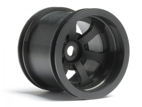 HPI Scorch 6-Speichen Felge schwarz (2.2In/2St) 3094