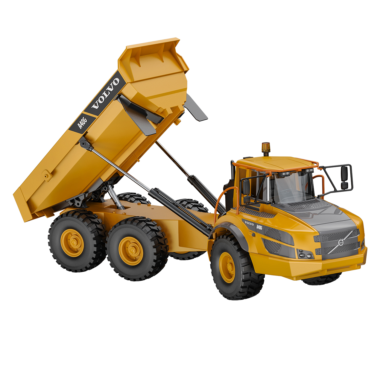 Double-E Hobby Muldenkipper A40G Volvo 6x6 RC-Hauler mit Spindelkipper E591 - Abbildung 3