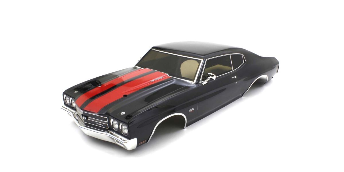 Kyosho Karosserie Fazer 1:10 FZ02L Chevy Chevelle R SS 454 LS6 - Black FAB702BK