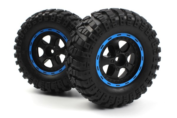 BLACKZON Smyter Desert DT DB Reifen & Felgen montiert 2St. (Blau) 540184