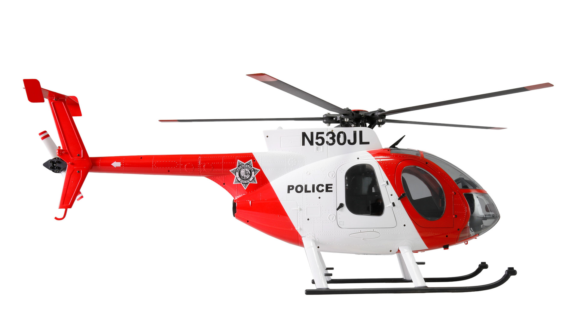 Amewi MD500 Pro GPS Helikopter Police 9-Kanal 3D/6G RTF 25374 - Abbildung 2