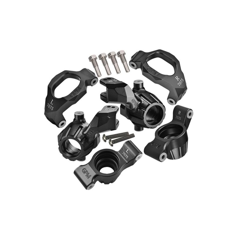 GPM Alu Lenkhebel, C-Träger vo und Rädträger hi +KT schwarz TRX Maxx, Maxx Slash TXMS192122NBK