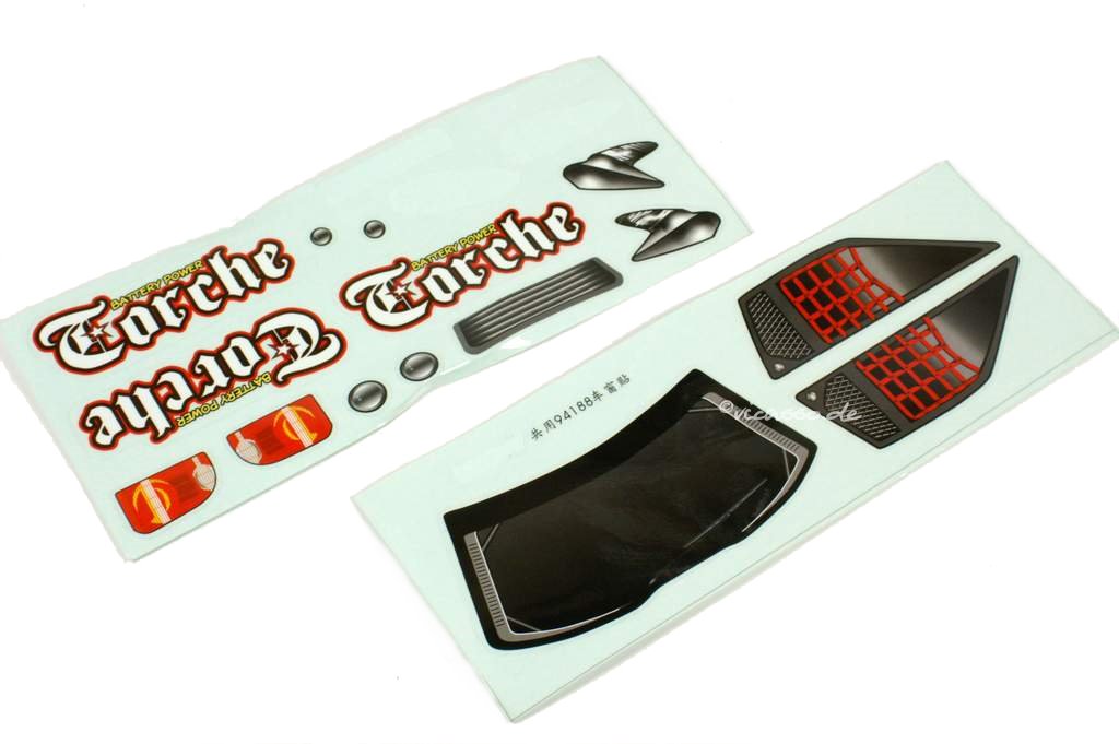 Amewi HSP Torche Karosserie Rot/Schwarz Monstertruck 10110-3