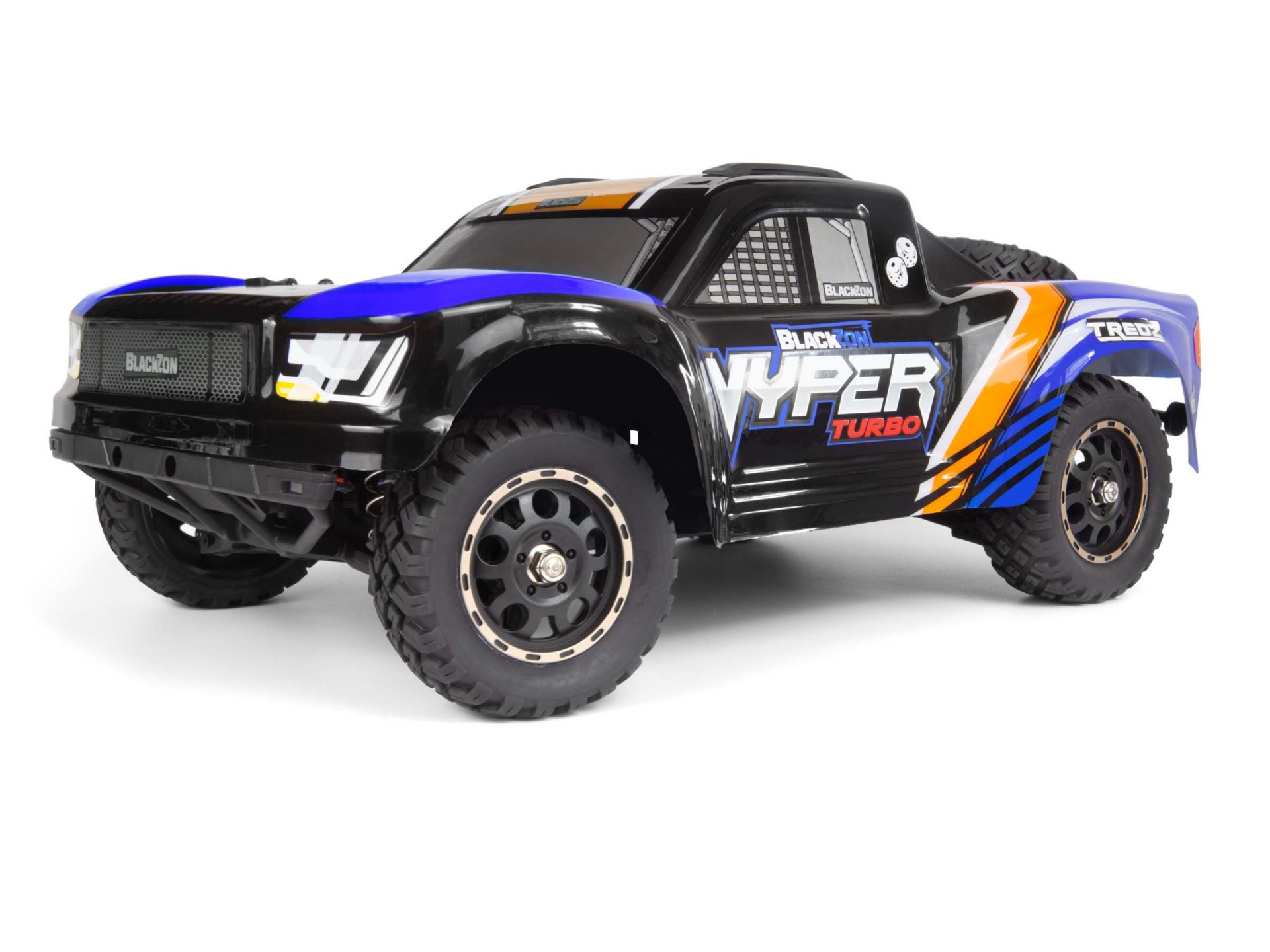 BLACKZON Viper SC Turbo 1/16 4WD Brushless SCT Blau/Orange 540276 - Abbildung 1