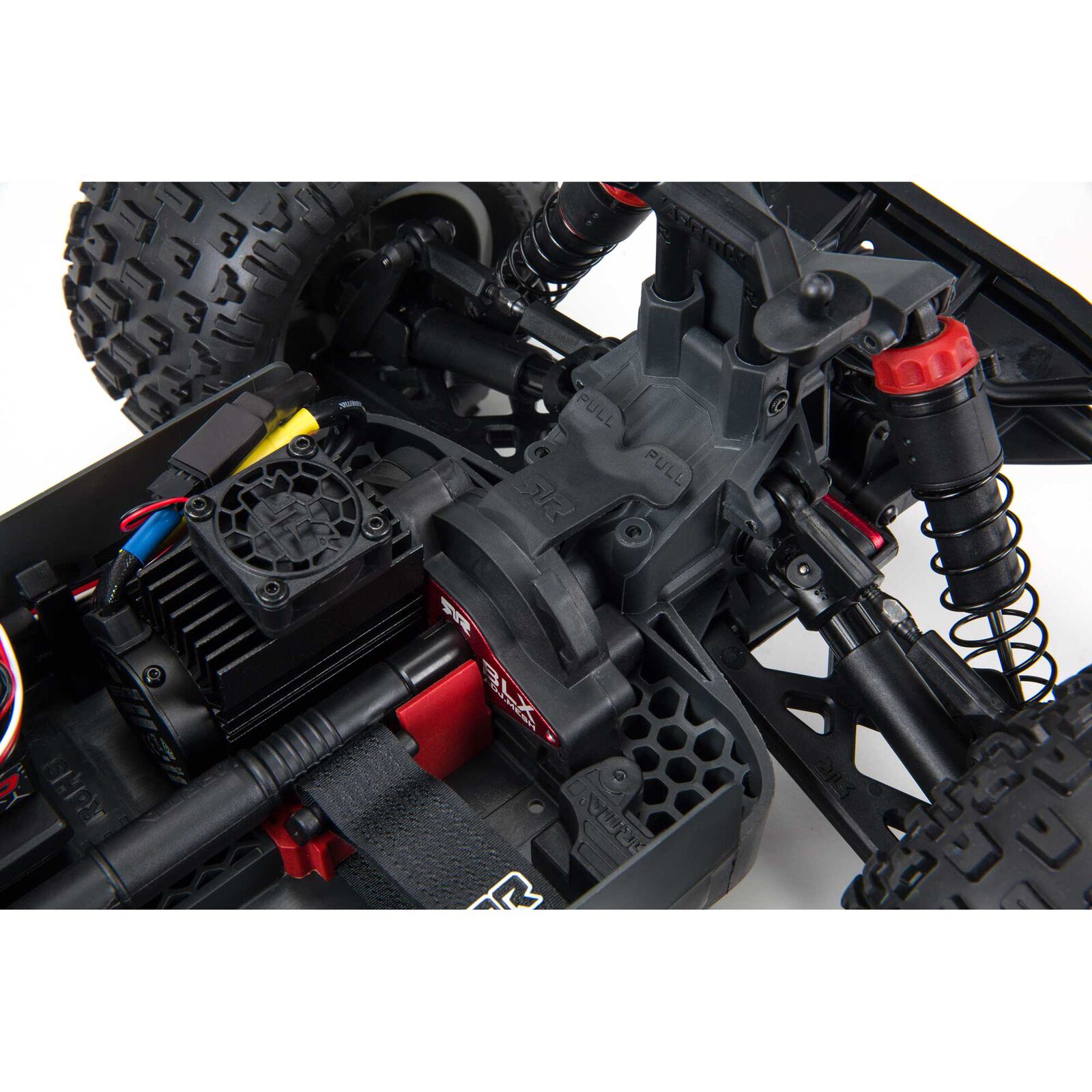 ARRMA 1/10 GRANITE 4WD 3S BLX Brushless Monster Truck RTR, Red  ARA4302V3BT2