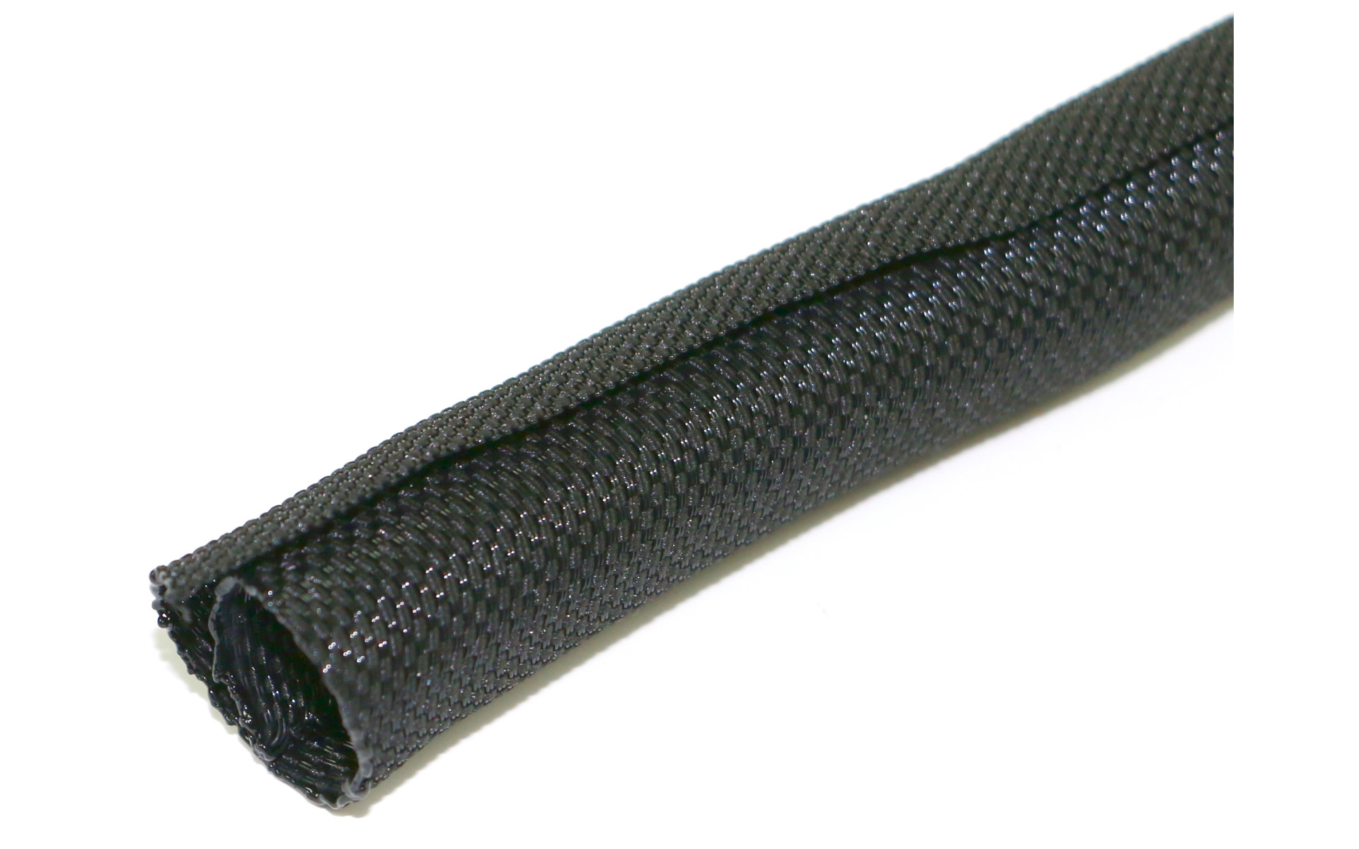 HRC Kabel Gewebeschutzschlauch WRAP Super Soft schwarz für 8~16 AWG Kabel 13mm (1m) HRC9501PC