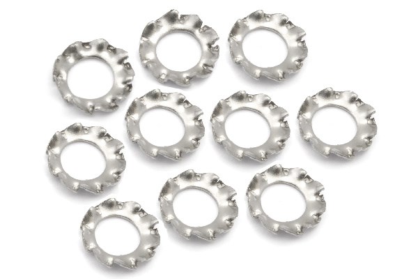 HPI Unterlegscheibe verzahnt 3x6mm (10St) 160064
