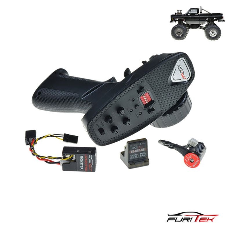 FURITEK Monster  Brushless Power System mit Sender für TRX-4MT FUR-2381