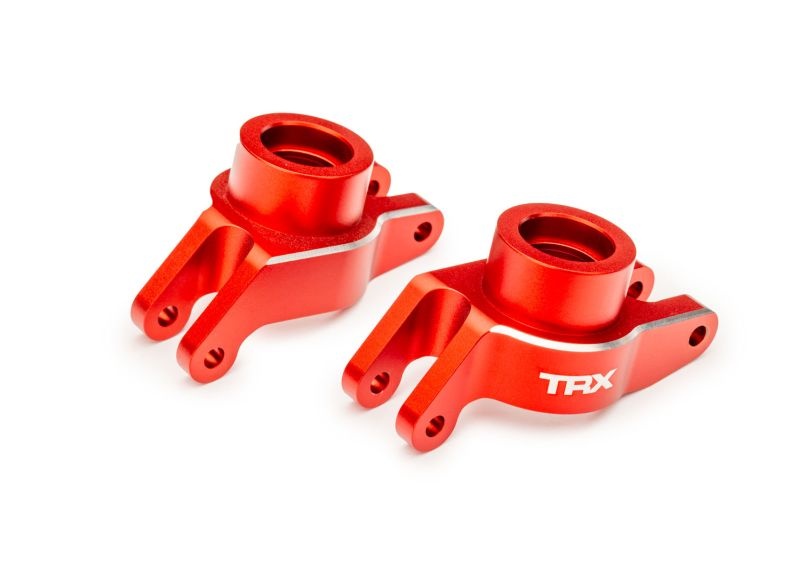 Traxxas Radträger hi Aluminium rot (2) MAXX + MAXX SLASH 10252-RED