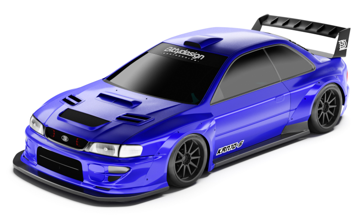 Bittydesign KANJO-S 1/28 Mini-Z Clear Body BDMZ-KJS