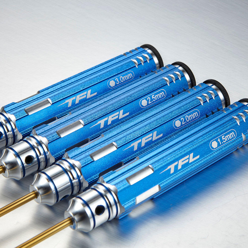 TT1604-01B Innensechskantschlüssel Set 1,5/2,0/2,5/3,0mm Blau