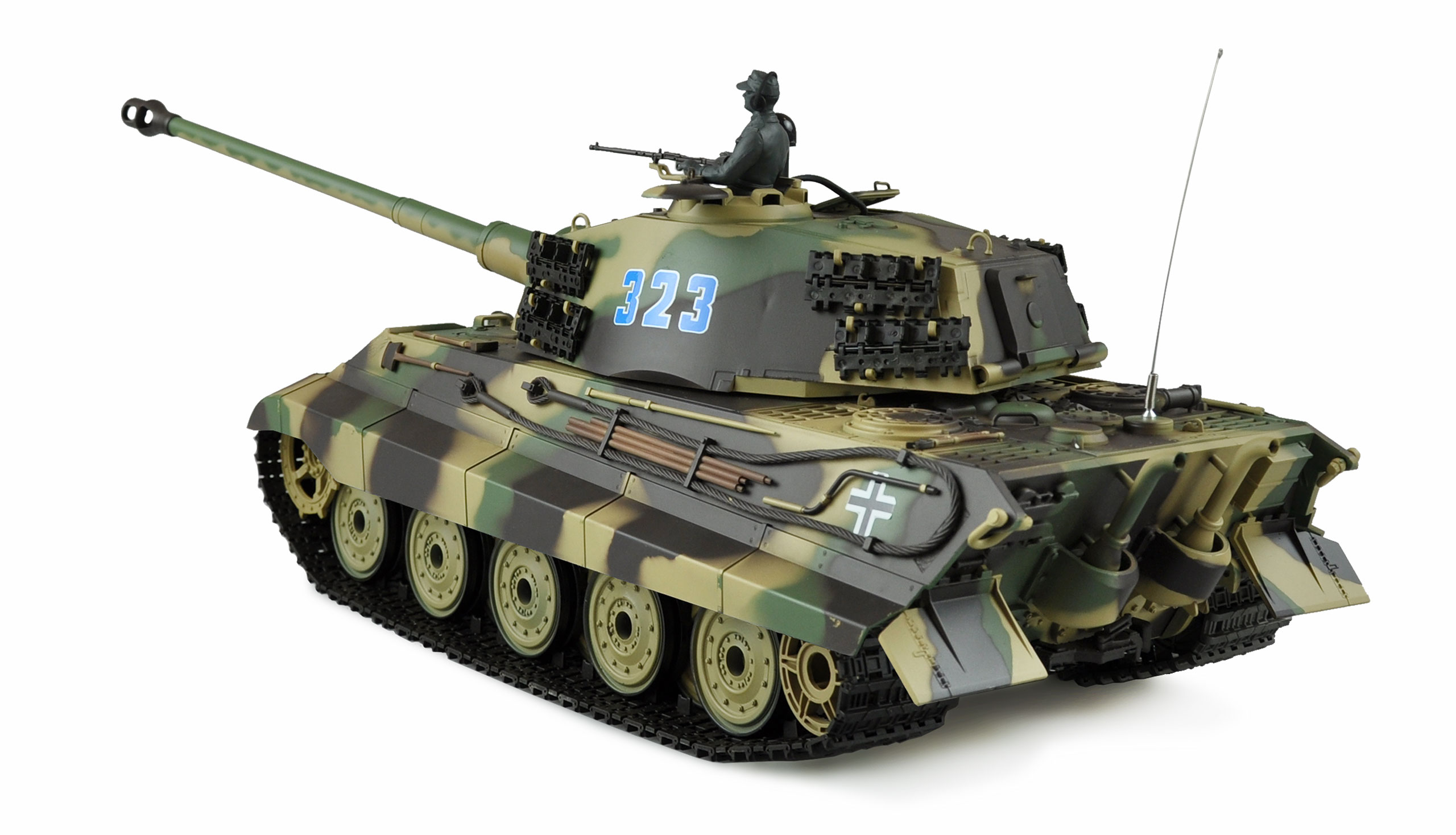 Amewi Königstiger Henschelturm 1:16 Advanced Line IR/BB 23109