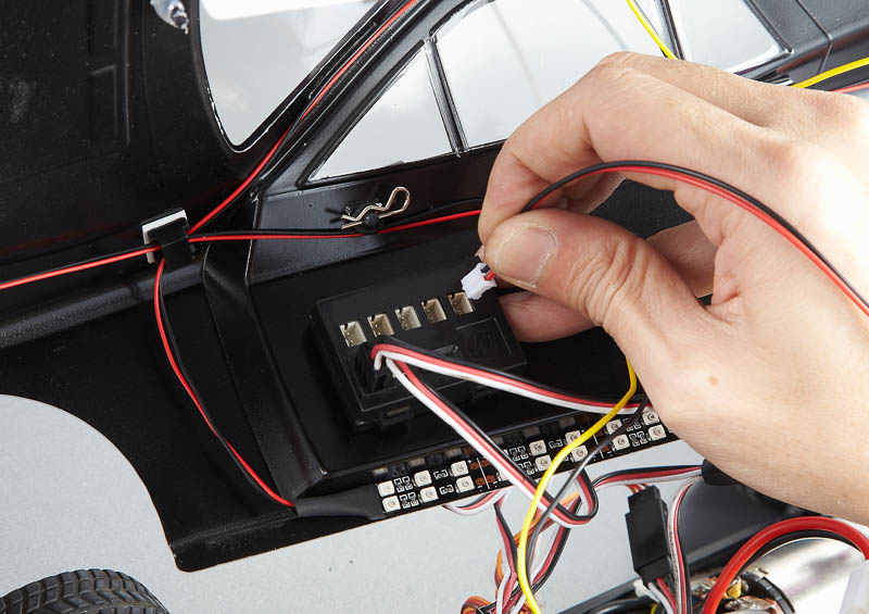 KB48455 LED Kontrollerbox mit Verbindungskabel