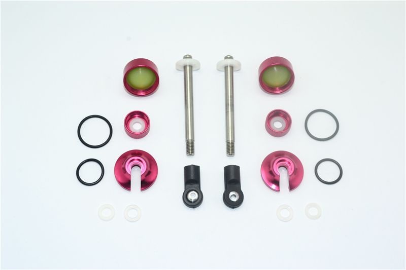 GPM Alu Ersatzteile Set für Dämpfer rot ARRMA Kraton, Talion, Typhon, Senton, Outcast 6s MAK110F/KITR