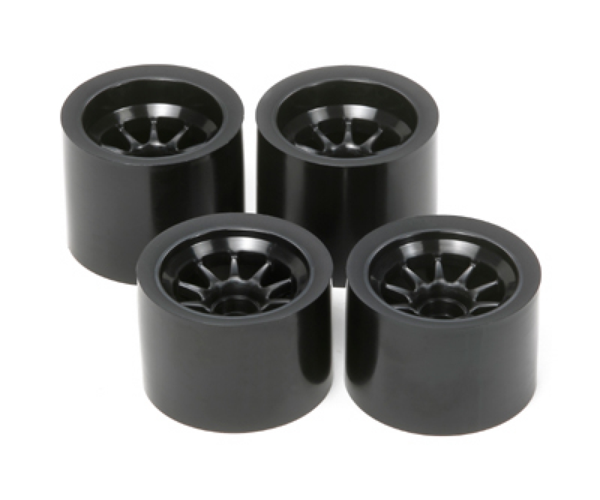 Tamiya 51378 F104 Felgen (4) schwarz für Moosgummi 300051378