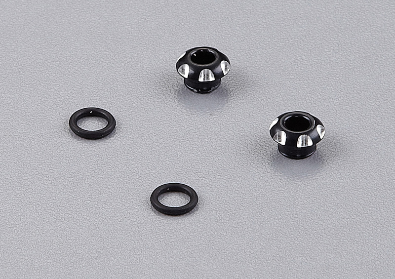 KB48119BK LED Halter Aluminium Schwarz für 3mm LED