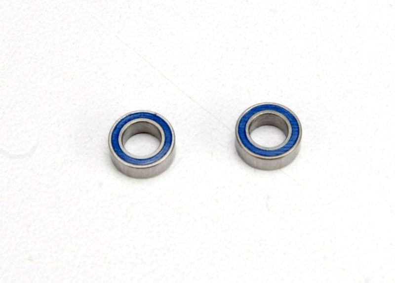Traxxas Kugellager, Gummidichtung blau 5124