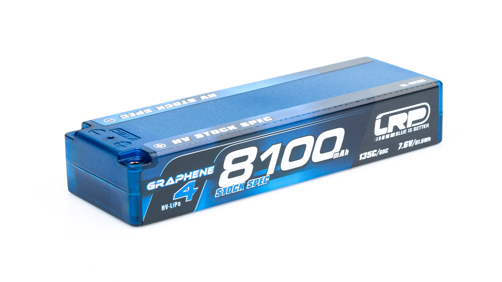LRP HV Stock Spec GRAPHENE-4 8100mAh Hardcase Akku 7.6V LiPo 135C / 65C