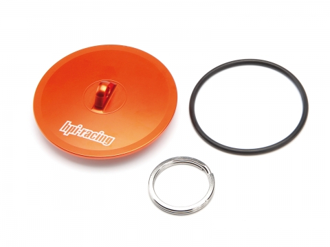 HPI Luftfilter Abdeck-Kappe (Aluminium/Orange/Baja) 86700