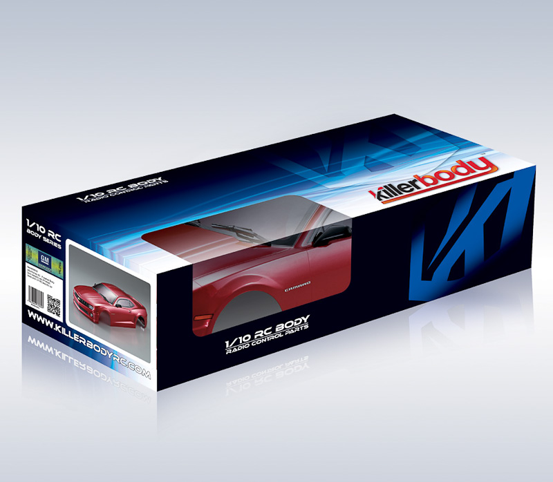 KB48028 Camaro 2011 Karosserie Dunkelrot 190mm RTU