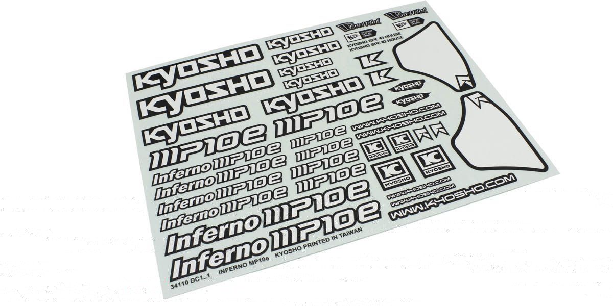 Kyosho Dekorbogen Kyosho Inferno MP10e IFD503