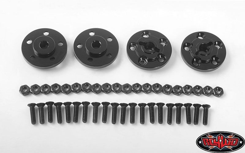 RC4WD ZS-1941 Narrow Stamped Steel Wheel Pin Mount 5-Lug for 1.9 Wheels