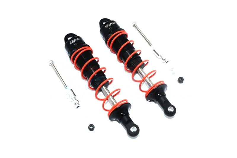 GPM Alu Dämpfer hinten 110mm schwarz ARRMA Senton, Typhon, Kraton (v), Talion (v) 6s MAS110RBKORBEB