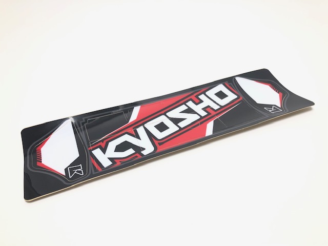 Kyosho Dekorbogen für Heckspoiler 1:8 Inferno MP10 - Rot IFD100-RW