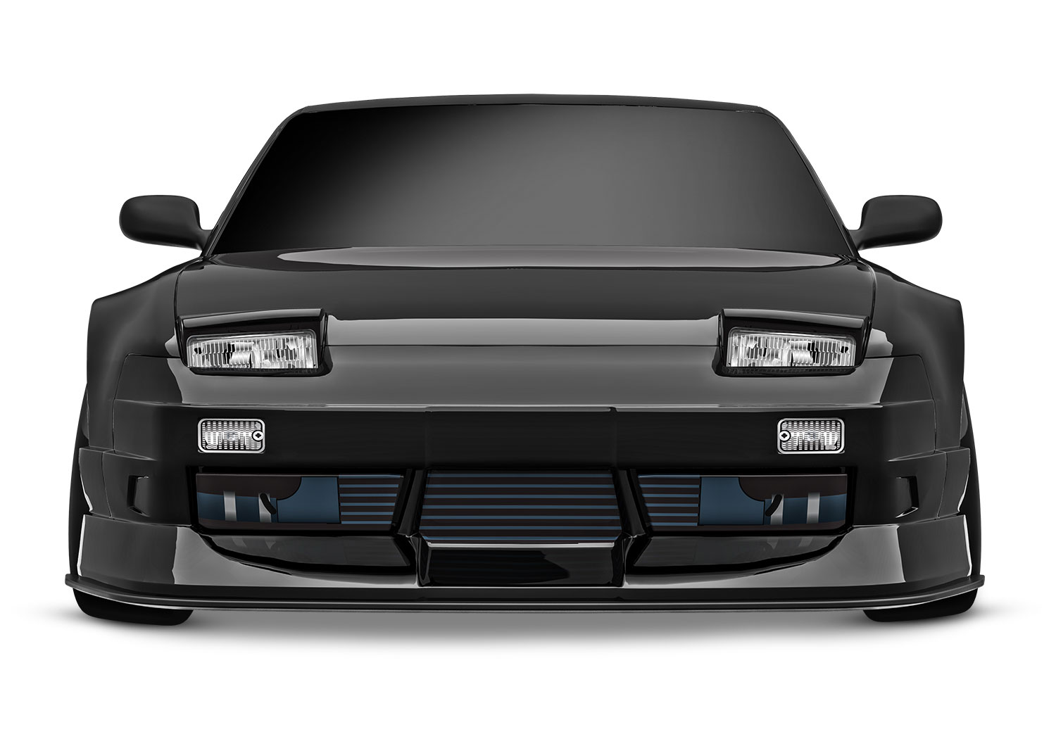 Traxxas 4-TEC Nissan 240SX schwarz 1/10 Drift RTR Brushed ohne Akku/Ladegerät 105247-4-BLK - Abbildung 2