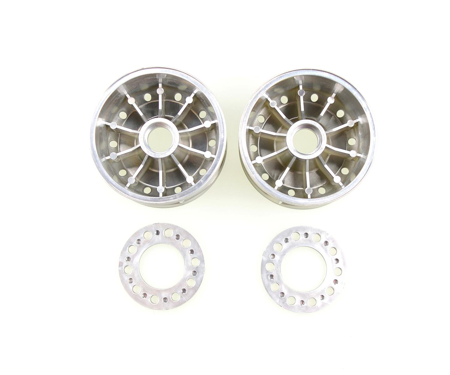 Tamiya 56520 1:14 Aufliegerfelgen (2) 30mm Chrom matt 300056520