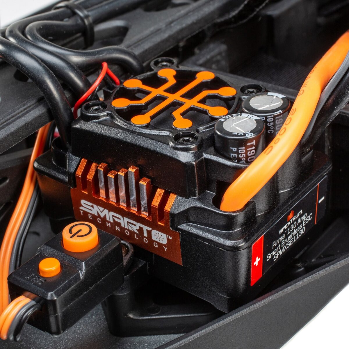 Losi Lasernut U4 1/10 4WD Rock Racer RTR Schwarz LOS03028T2