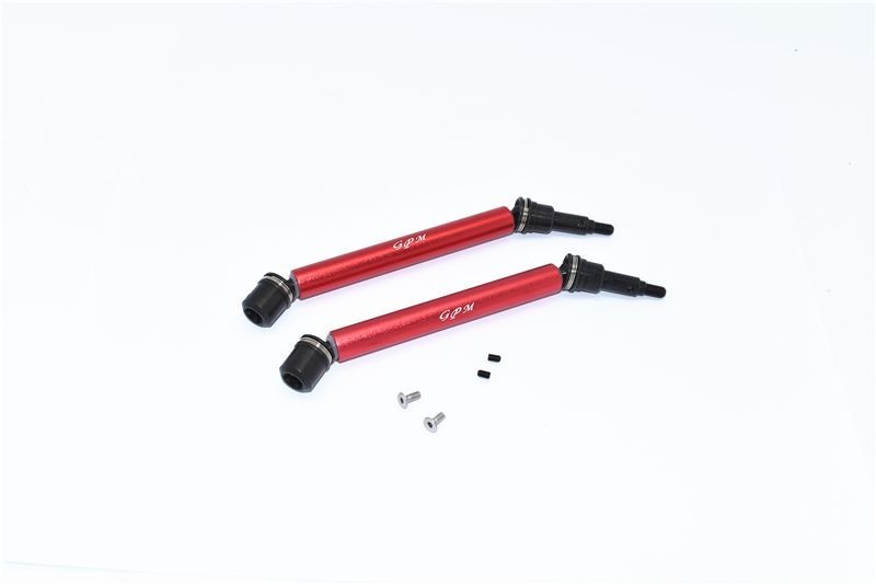 GPM Stahl CVD gehärtet mit Alu-Antriebswellen v/h rot ARRMA Kraton 4s MAKS148F/RSAR