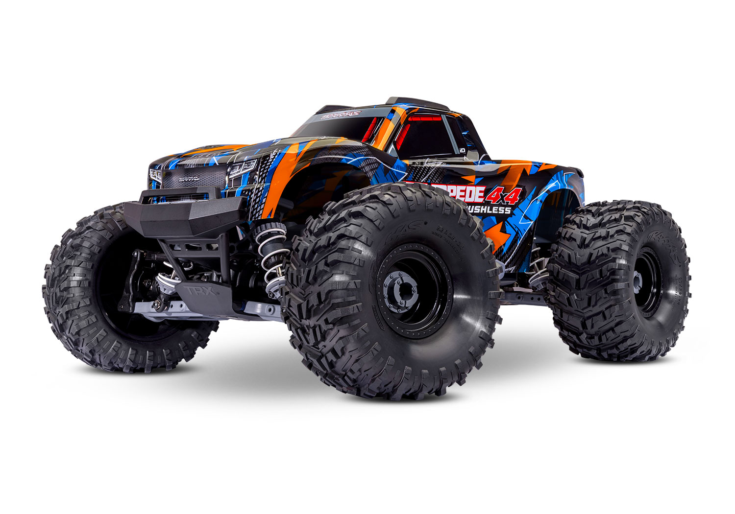 Traxxas Stampede 4x4 VX3 Brushless Monstertruck Orange 1:10 RTR 67454-4 - Abbildung 1