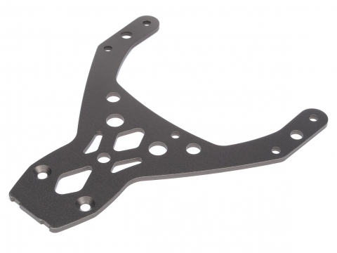 HPI Platte vorne, oben (Gunmetal/Baja 5B 2.0) 102170