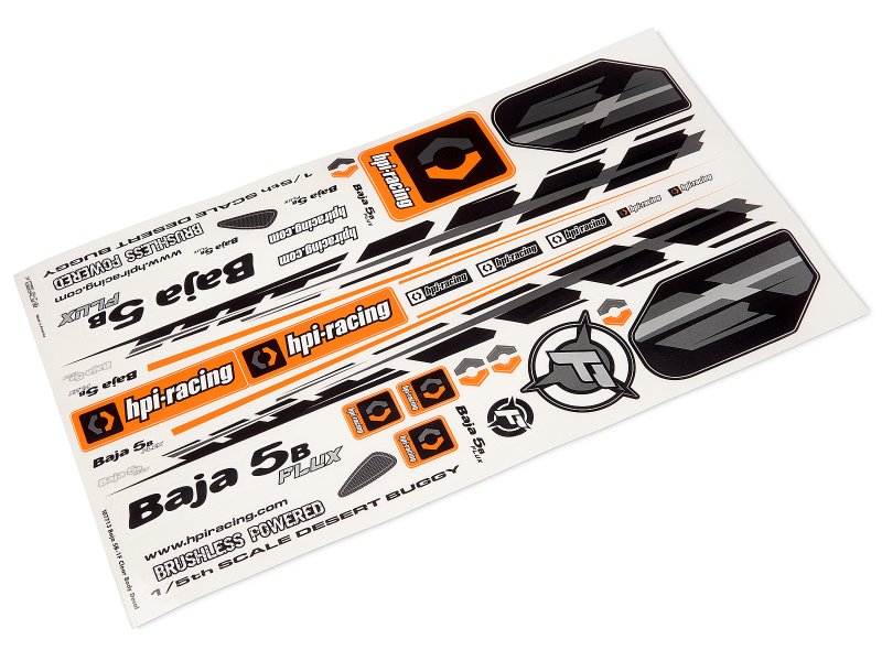 HPI Baja 5B-1F Buggy Karosserie (Klar) 108716